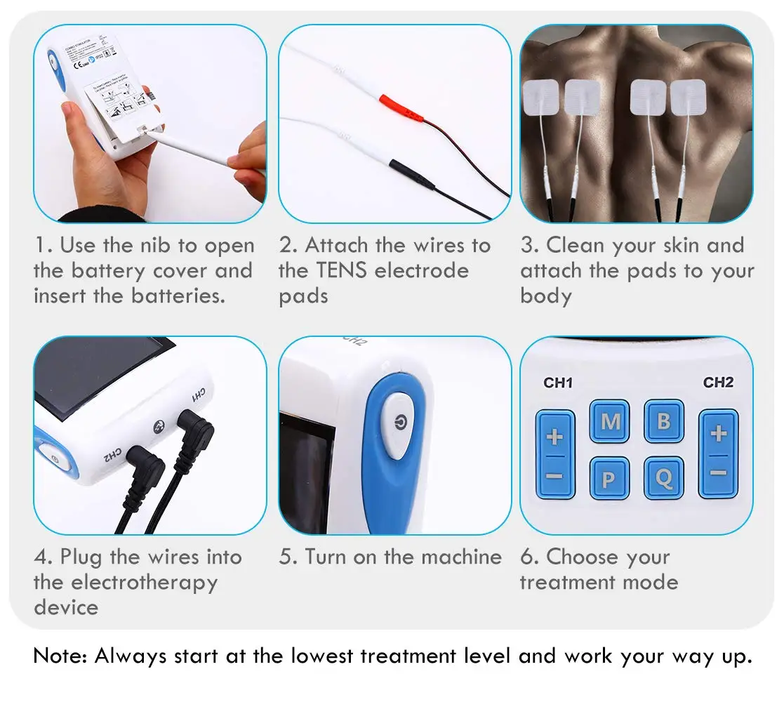 Super stroke tens unit health medical products prostate massager
