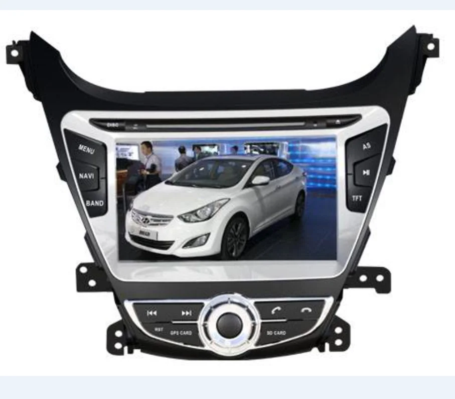 8' Octa core Android 10.0 Car DVD Player GPS Navigation auto radio For ELANTRA AVANTE 2014 2015 4G RAM 128G ROM stereo audio