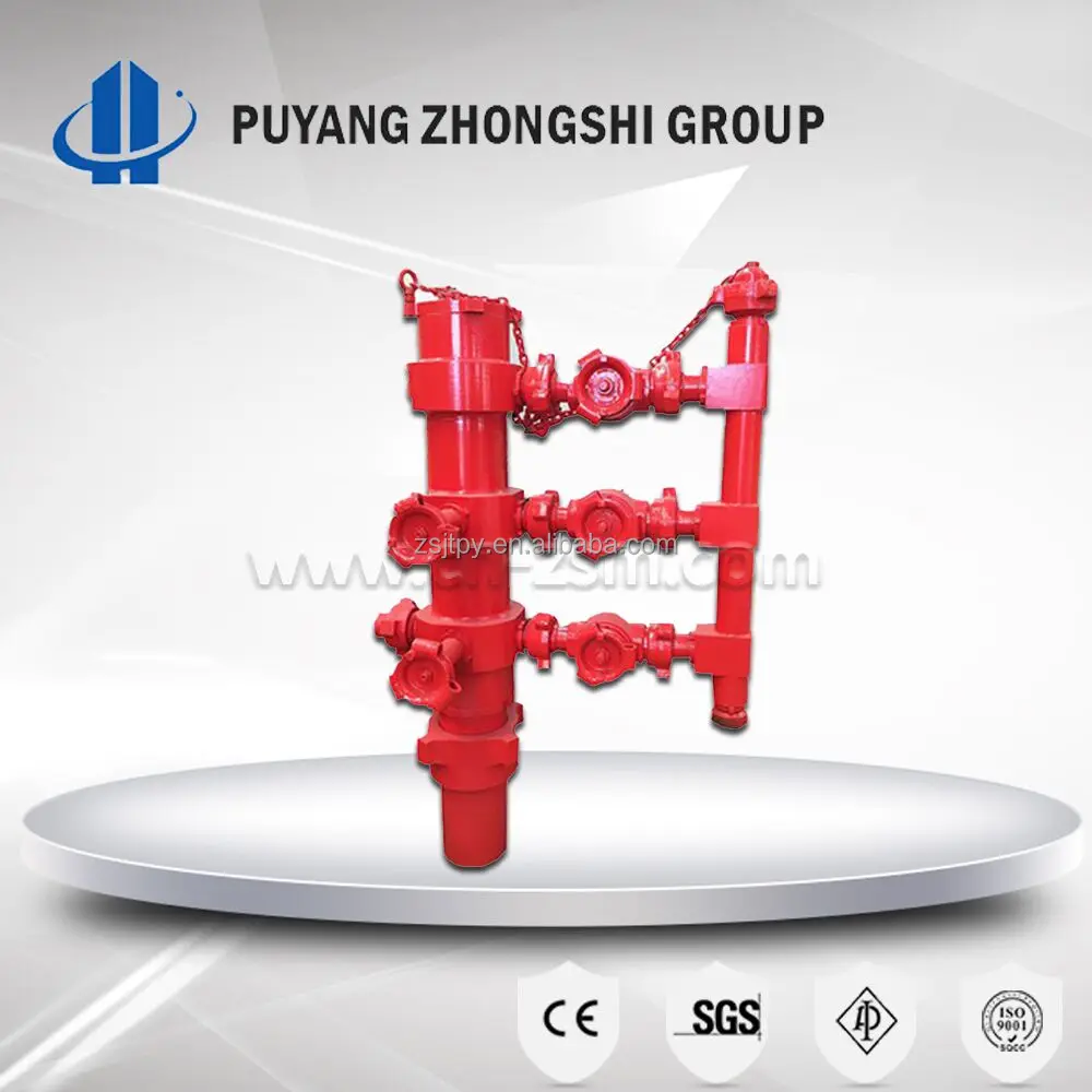 Manufacture Double Plug Rotating Cementing Head for wells