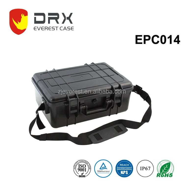 EPC014 Waterproof ABS case watertight shockproof EVA foam plastic carrying HARD case