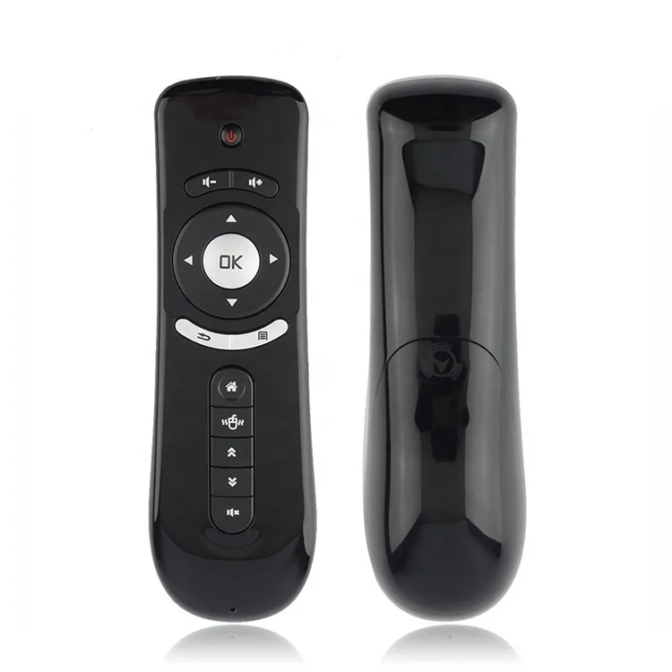 T2 2.4G Wireless Android Air Mouse Super Universal Flying Shark Remote Control With USB Receiver For Set Top Box