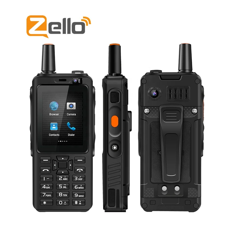 UNIWA F40 2.4 inch Quad Core Zello PTT Walkie Talkie Android Handphone 4G