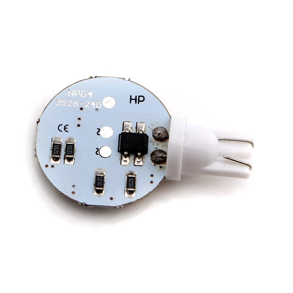 
Car LED Bulbs 1210 chip 24 md White and Warm White interior Number Plate light T10 501 W5W 194 LED bulbs Round 