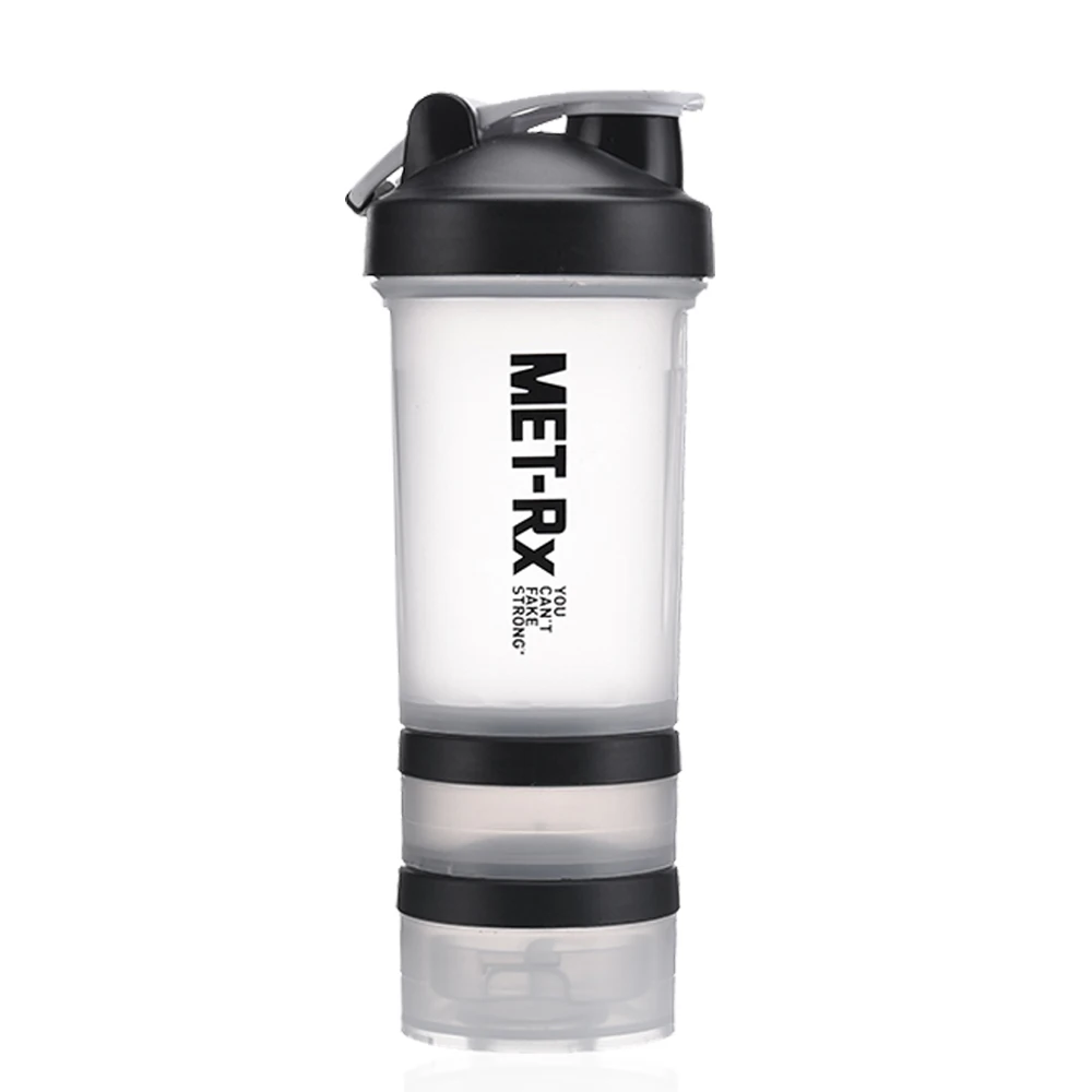 Shaker bottle protein bpa free with ball 400ml 500ml