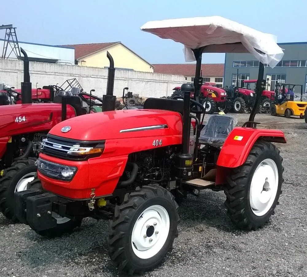 Factory supply chinese cheap Agricultural farming equipment 4wd 40hp farm tractor with new hoods on sale