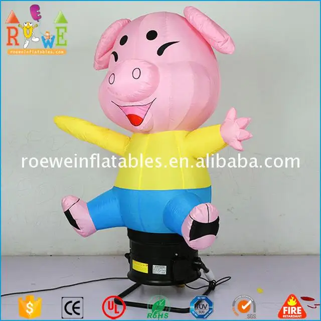 
 Сделано в Китае свинья мини sky air надувные танцор мини-надувные воздушные танцовщицы Мини рабочего стола танцор воздуха  