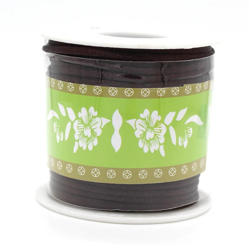 Colorful Comfortable Stitched Accessories Rainbow Twist Chinlon Cords