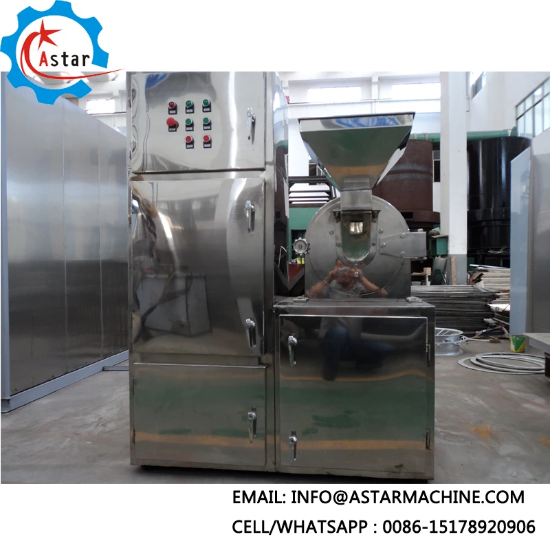With Dust Collector Herb Grinding Machine For Sale