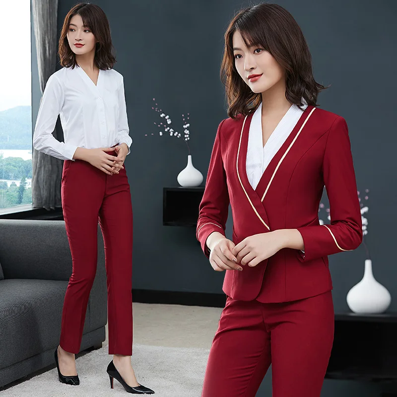 Fashionable Airline Stewardess Uniform