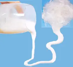 38mm staple fiber made by milk milk protein fiber for spinning