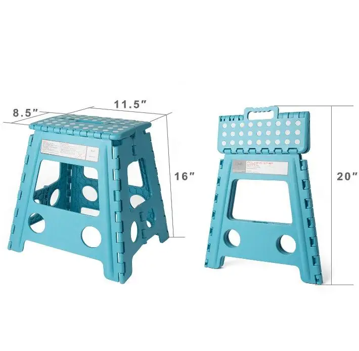 Super Strong Plastic Folding Step Stool