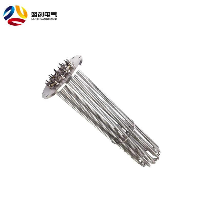 3 phase 6kw electrical thermostat tubular heater 8kw heating element