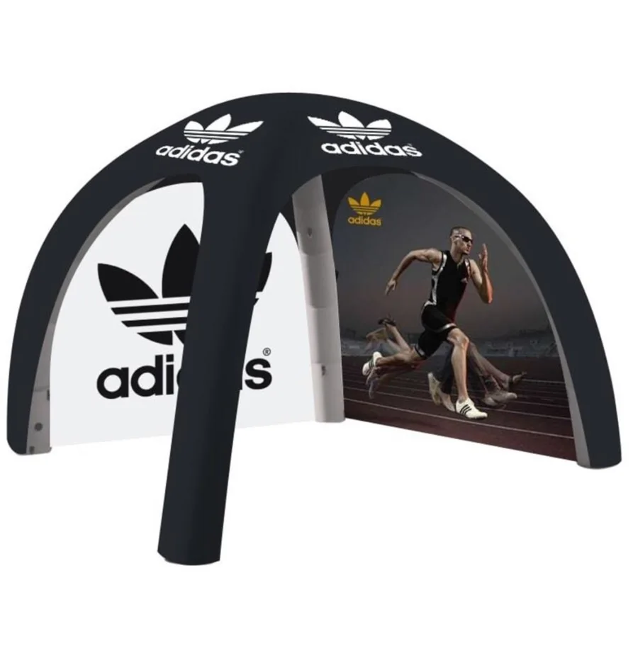 Навес с логотипом на заказ, купольные палатки, рекламные надувные палатки для торговой выставки на открытом воздухе