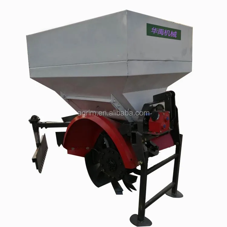 Agriculture multifunctional tractor mounted trencher fertilizer soil cover machine ditcher