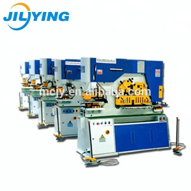 Q35Y hydraulic ironworker square bar cutting steel right angle bending machine