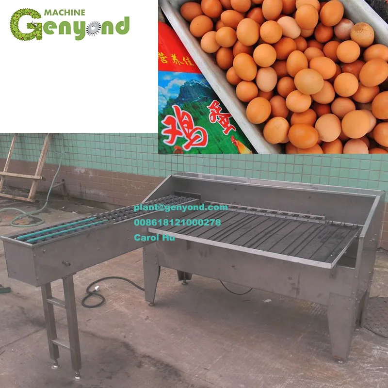5000 pcs per hour egg grading machine used