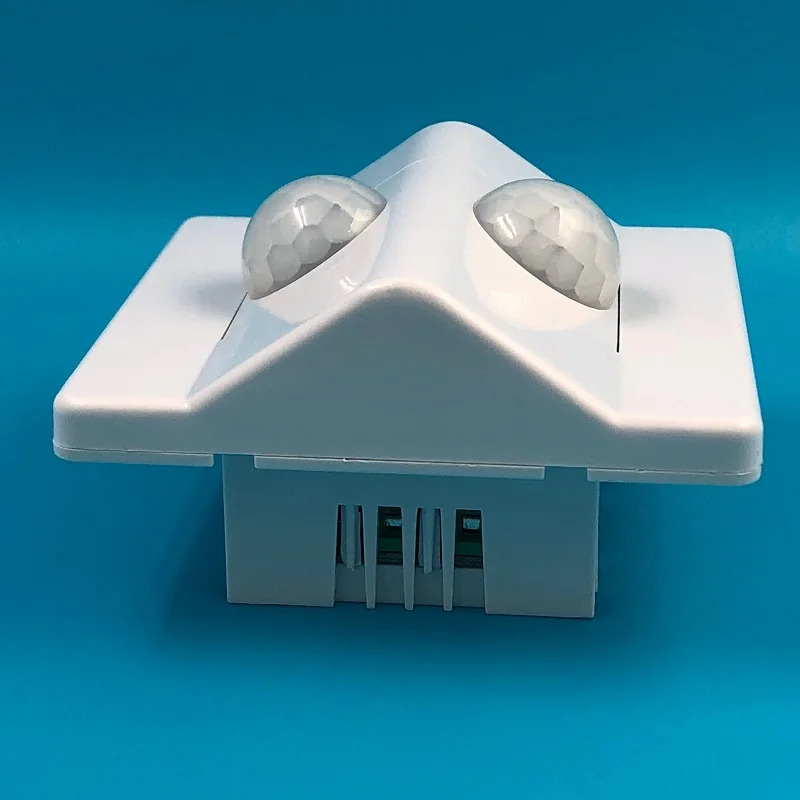 
Dual Probe Wide Range Detection PIR Sensor motion Switch adjustable sensitivity delay distance Intelligent timing switch AC220V 