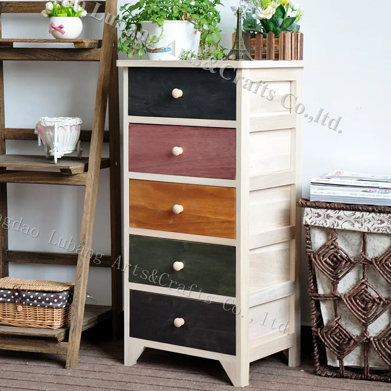 Furniture cabinet design wooden storage bedroom cabinet with many drawers