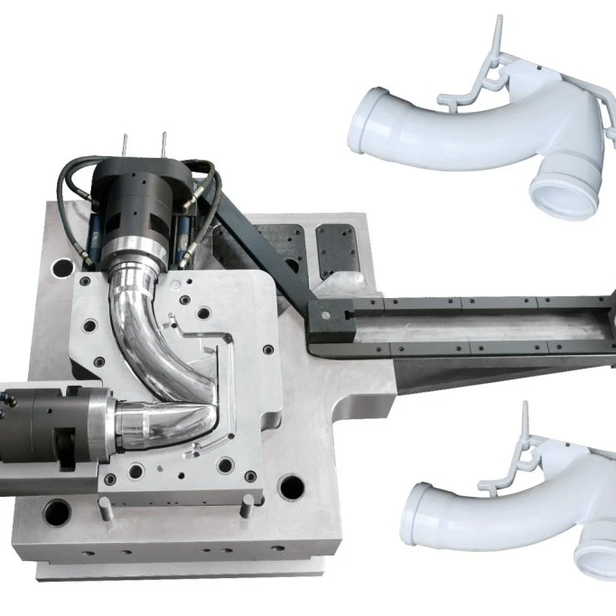 Metal Plastic Pipe Fitting Mould With Injection  Fitting Mold