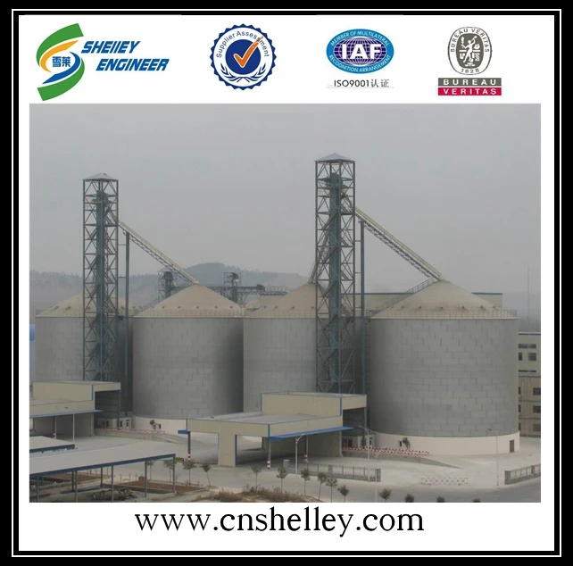 мукомольный завод хранения зерна силос бен