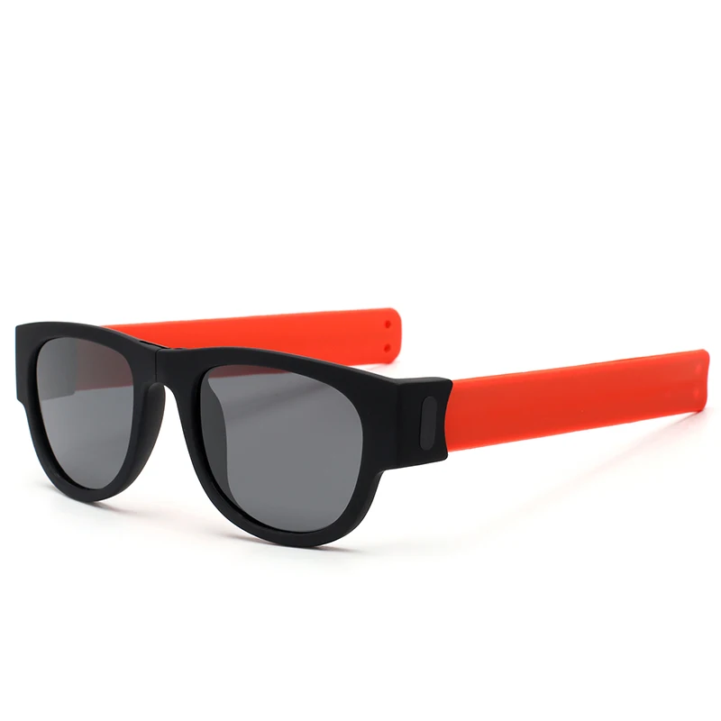 Merry Christmas Promotional gift Folding Sunglasses Polarized Unisex  Fold Shades Colorful  Sunglasses Free Sample