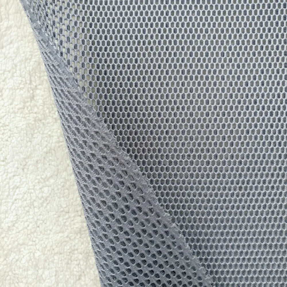 100% polyester 3d spacer air mesh fabric for sport shoes and backpack
