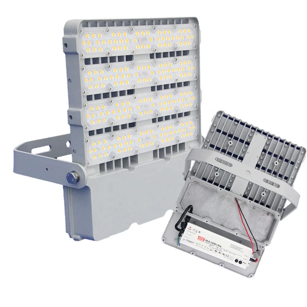 
500W halogen lamp replacement 200W LED flood light with Meanwell Driver 