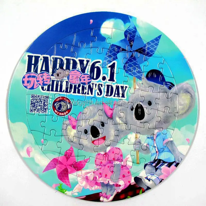 Christmas gifts for kids laminate jigsaw custom puzzle board