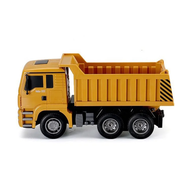 New Arrival Huina RC 332 Six Channel 2.4Ghz 6CH 1/18 Dumper Trucks 40HMZ Mini Dumper