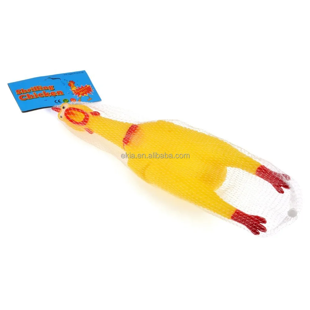 Wholesale Shrilling Screaming Chicken Funny Squeaky Chicken Dog Toy With Cheap Price