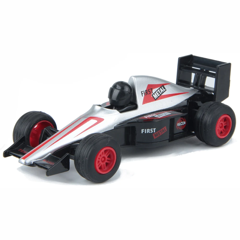 Wholesale kids pull back scale car Die cast formula car toy