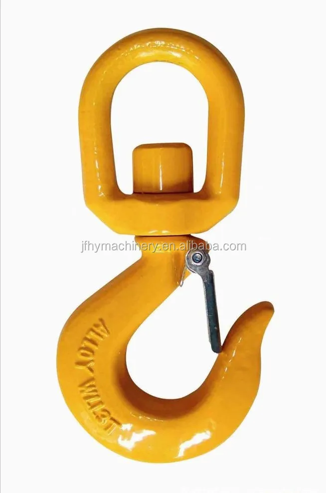 
Forging Rigging G80 swivel Eye Latch Snap Carabiner Hook 