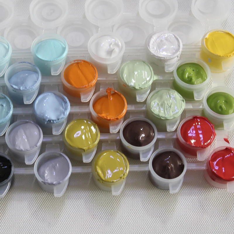 dusk region of rivers and lakes landscape painting by numbers diy oil paint