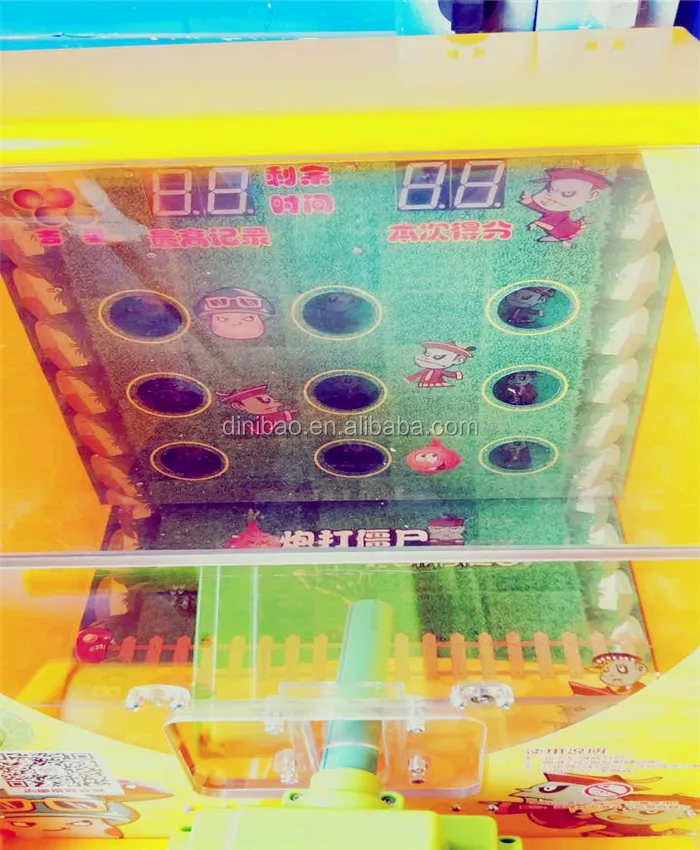 Newest arrival Gun Fight Zombies coin operated arcade shooting machine for sale