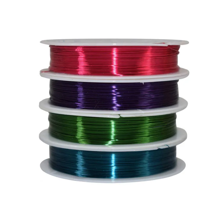 Factory direct sales 0.3mm handmade copper cord weaving metallic thread