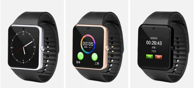 Smart Watch GT08 Support SIM TF Card for Android IOS Phone Kids Women Men Smartwatch