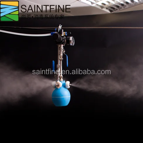 
Dry Fog Four Direction Stainless Steel 304 Air Atomizing Nozzle in Textile Industrial 