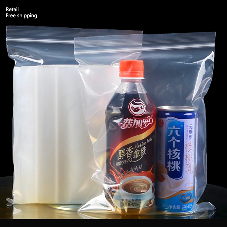 15*22CM On Retail Multi-Application Clear LDPE Poly Bag, Single Layer Plastic Bag
