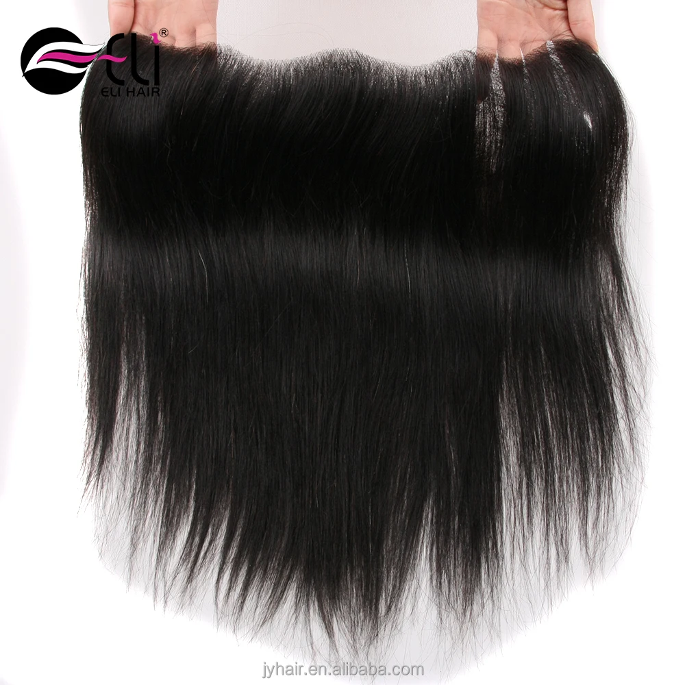 
13*4 Lace Frontal Straight And Bundles Sale Closure Pre Plucked Indian Hair Silk Base Frontal 