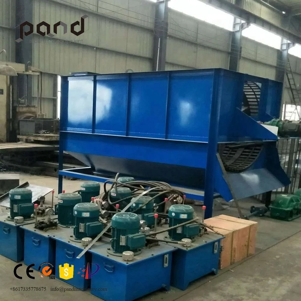 Palm thresher oil pretreatment machine separator for palm empty fruit bunches