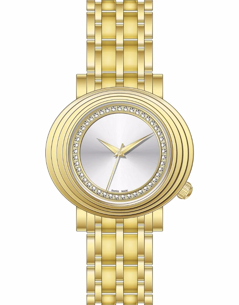 High quality quartz wrist waterproof watch for men women