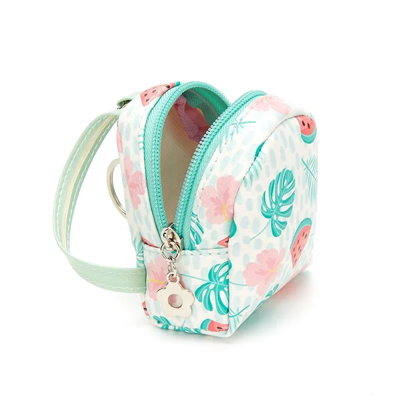 Новый Кошелек для монет из натуральной кожи, рюкзак, стильный кошелек для мелочи на молнии, мягкий кожаный кошелек для мелочи, мини-размер