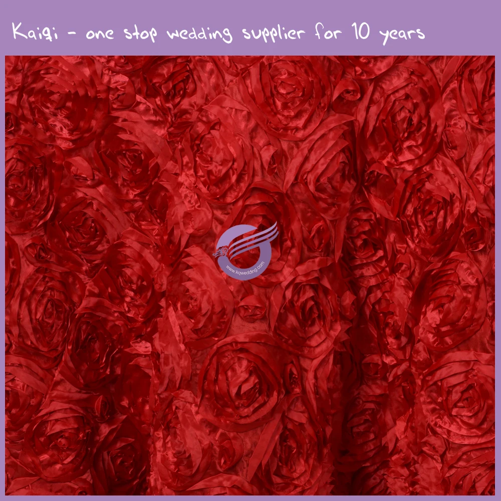 MX1805E wedding rosette hand embroidery table cloth