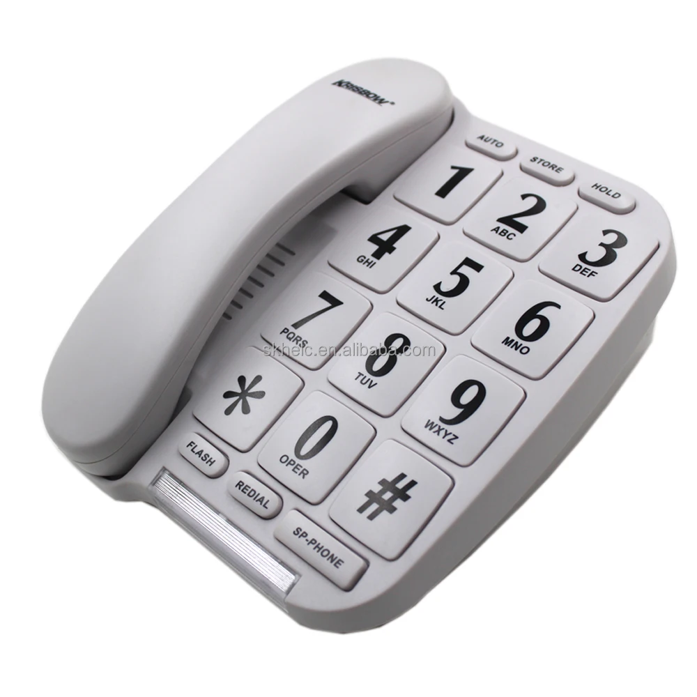 Basic Big button telephone of gifts for the senior,Emergency function telephone in 2023