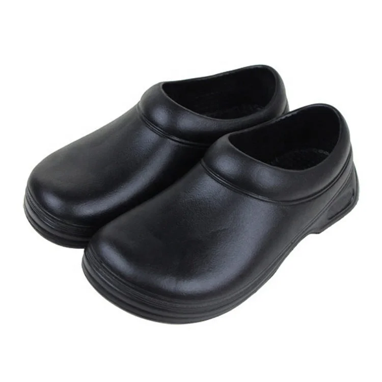 Grease proof skid resistant steward stewardess crew staff clerk kitchen chef anti-skid nonslip uniform dress safety clog shoes