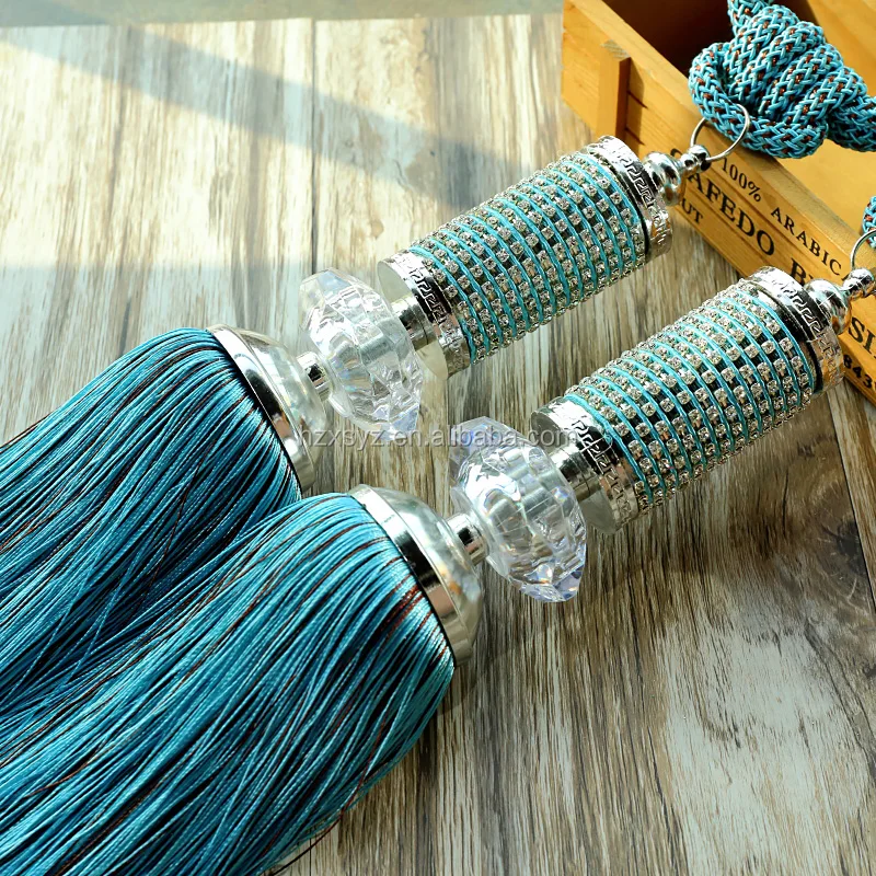 Fashion Europe style decorative polyester curtain tassel tieback