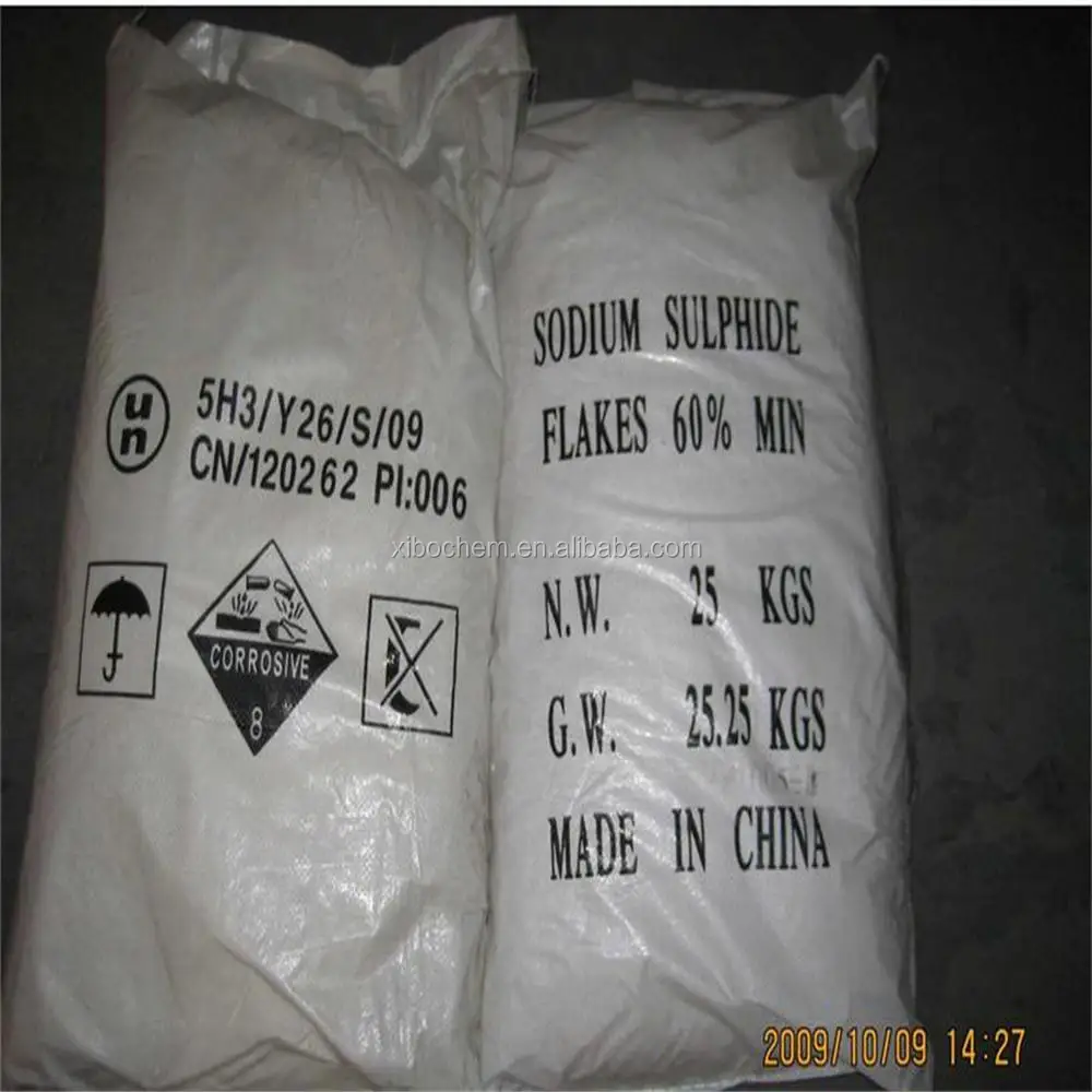 
sodium sulfide yellow flake 