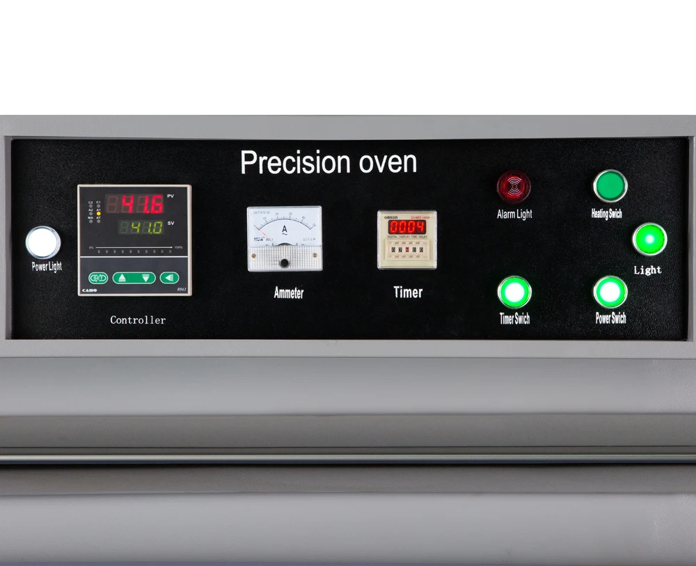 Industrial Laboratory Stainless Steel Inner Chamber Digital Vacuum Oven Degassing Chamber