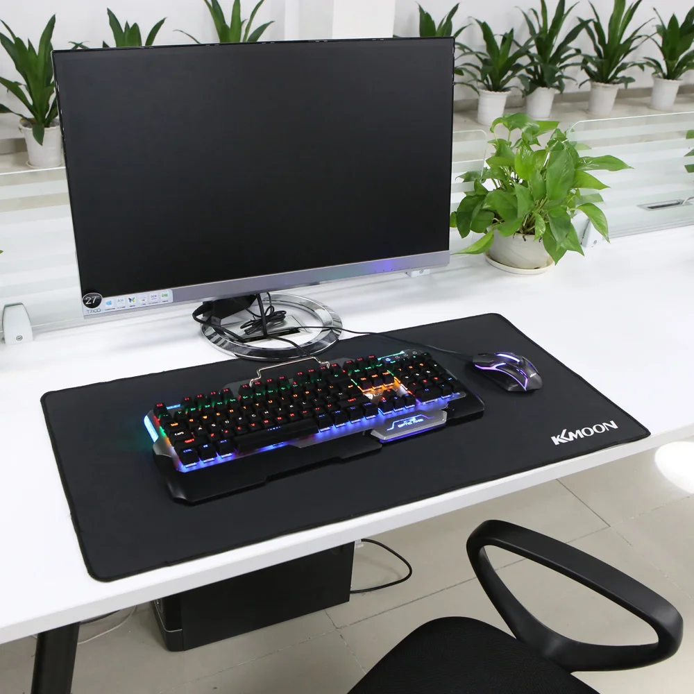 KKmoon Gaming Large Mouse Pad L M S Size Non Slip Rubber Computer - KKmoon Gaming Large Mouse Pad L M S Size Non Slip Rubber Computer