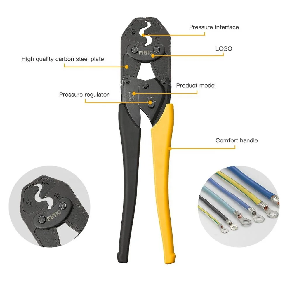 Hand Operated VSR-38D Ratchet Crimping Plier Electric Crimping Tool